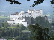 Die mächtige Festung Hohensalzburg. (Foto: Sudy)