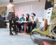 Model-Casting in der CuntRa, la Kunsthure in Graz. (Foto: Sudy)