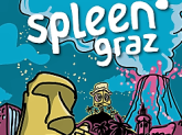 Webseite-Ausschnitt von spleen*graz 2018, dem Theaterfestival für Kinder, Jugendliche und auch Erwachsene.