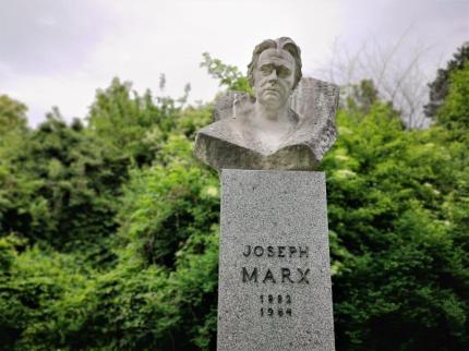 Joseph Marx-Büste im Grazer Stadtpark. © 2020 Reinhard A. Sudy