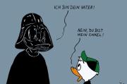 Cartoon Duck Vader © Daniel Jokesch